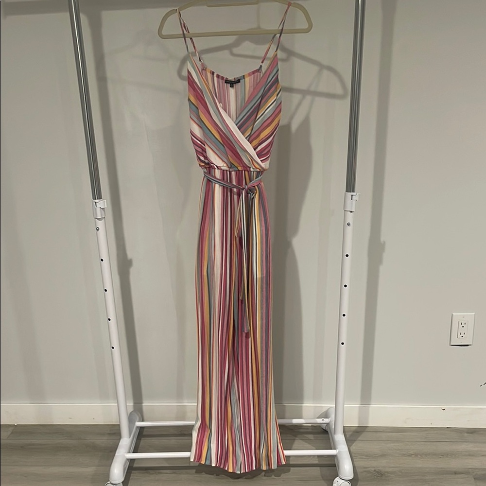 Multicolor Striped Jumpsuit